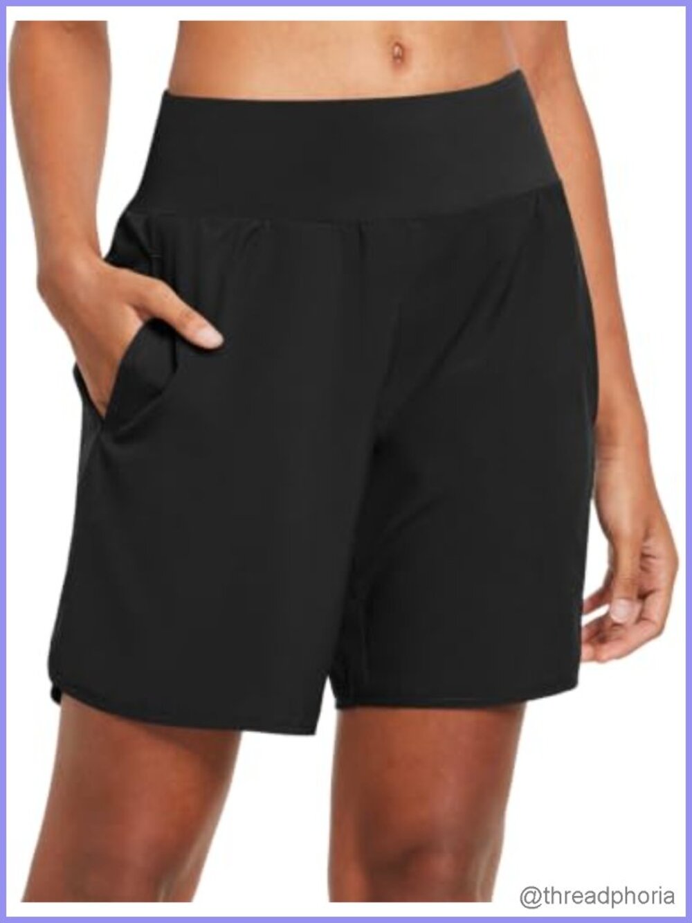 Women's 7" Running Athletic Shorts with Liner Zipper Pocket Baleaf